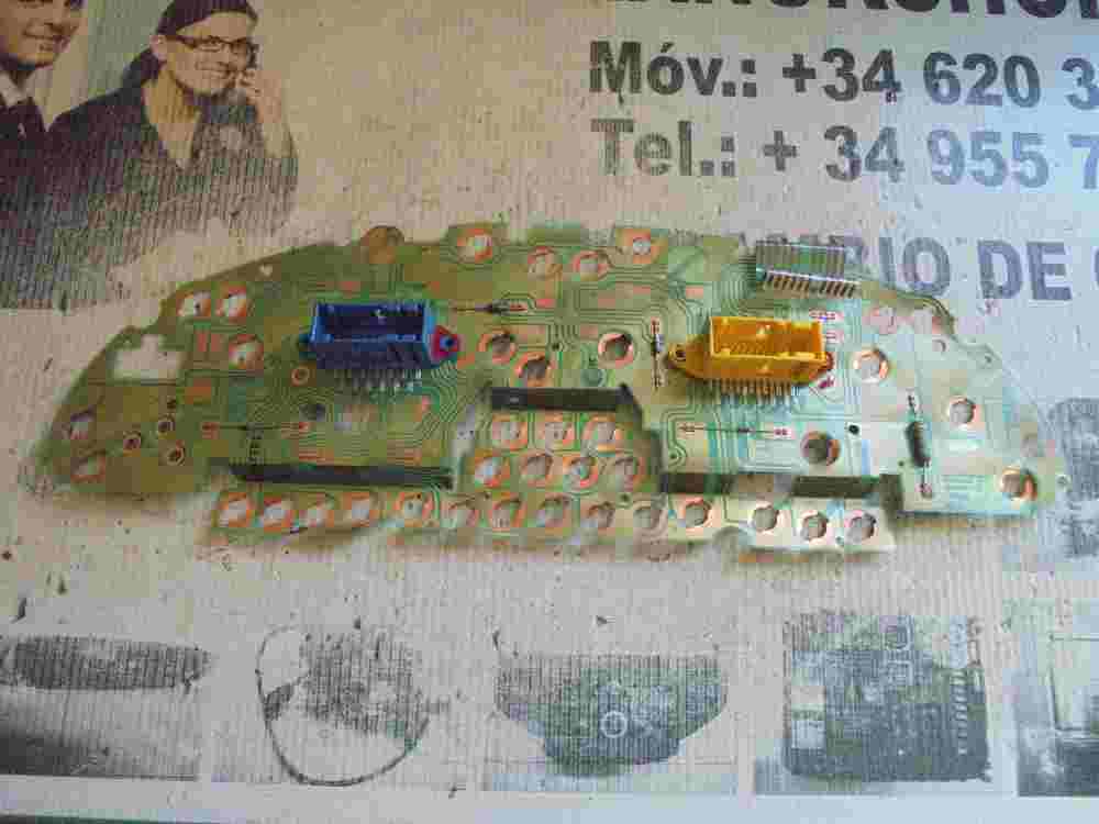 Diagrama del indicador de velocidad /Diagramm des Tachometers / diagram